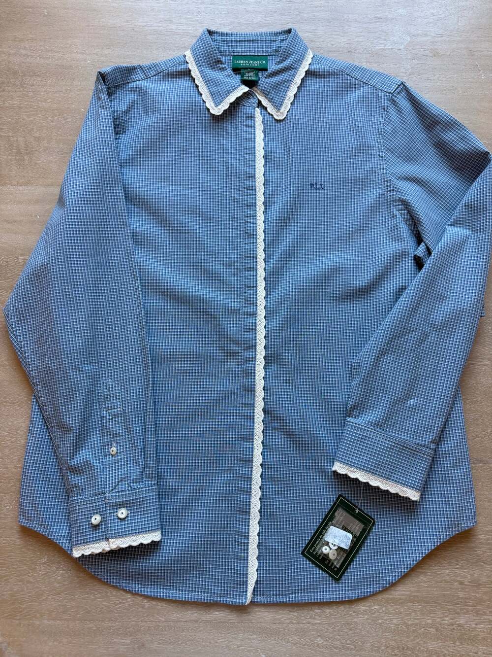 Lauren Jeans Co. Ralph Lauren Button Down Size L